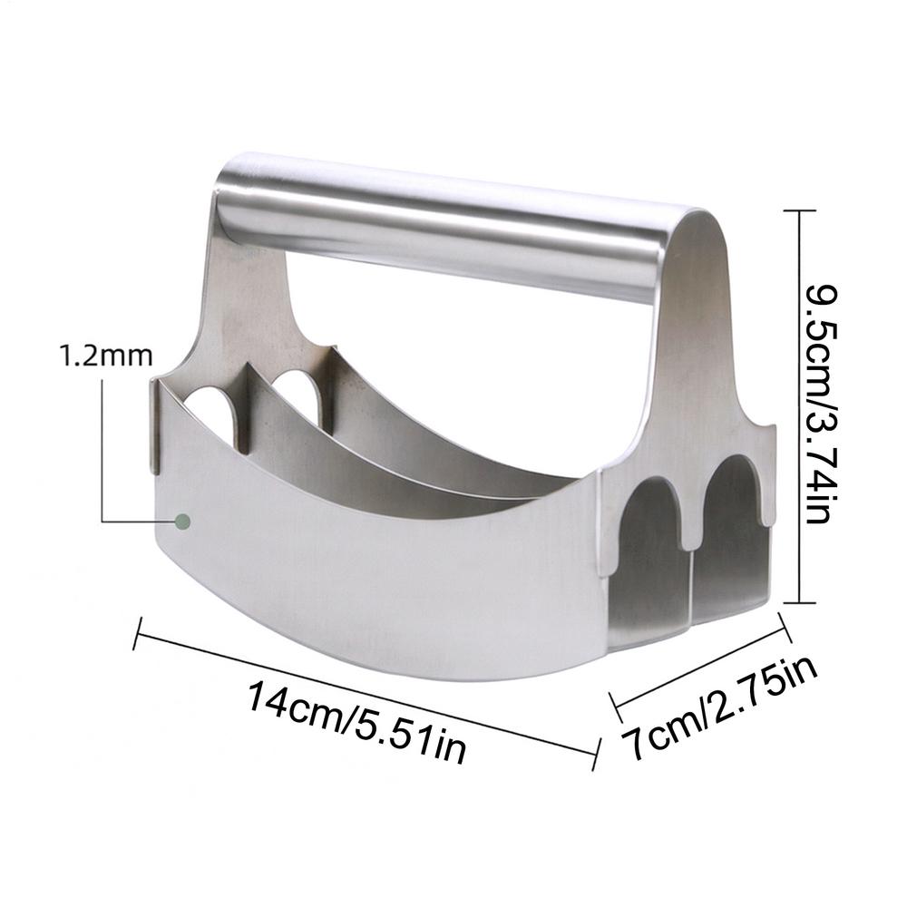 Hand Cutter Dough Cutter Household Stainless Steel Pastry Blender Dough Cutter Homemade Pastry Cutter Baking Tool