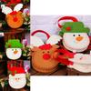 Cute Christmas Gift Storage Bags Featuring Santa Claus And Reindeer Designs