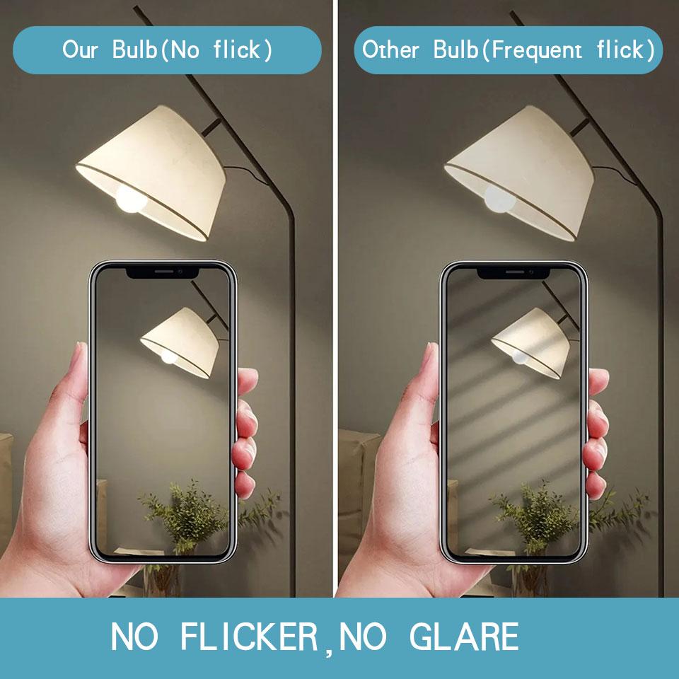 6PCS LED Bulb AC220V E27 E14 B22 3W 6W 9W 12W 15W 18W 20W Low Energy Consumption Living Room Home Energy Saving LED Light Bulbs