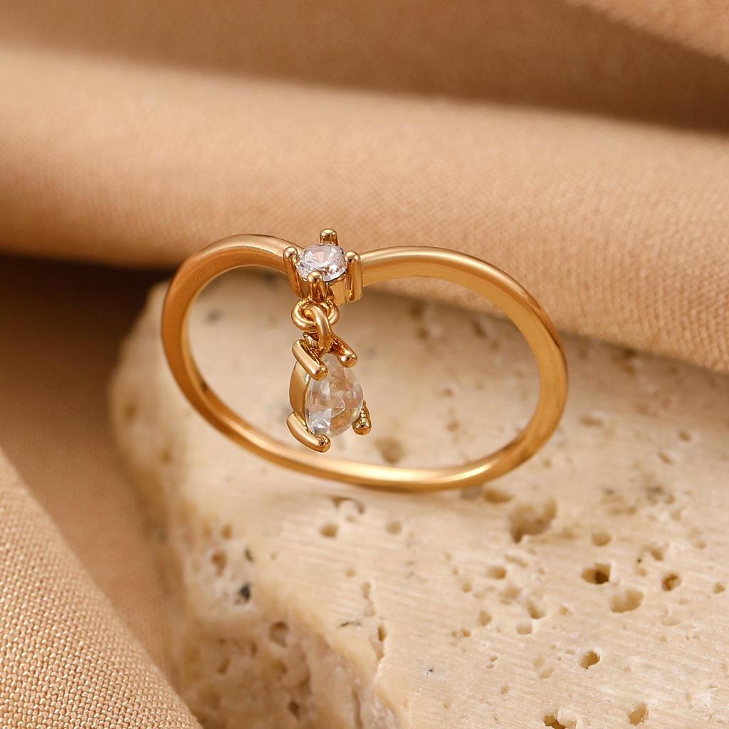 High-End Cross-Border Fashion Bow Ring for Women - European & American Style Open Index Finger Accessory