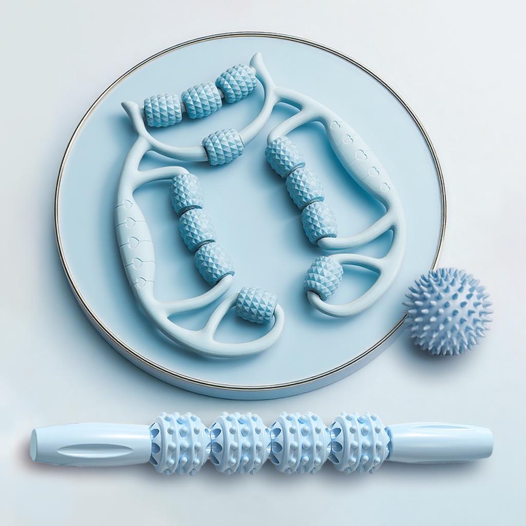 Muscle Roller Trigger Point Muscle Roller Foam Roller Deep Massage Tool for Relieve Muscle Soreness Stiffness and Tight Muscles