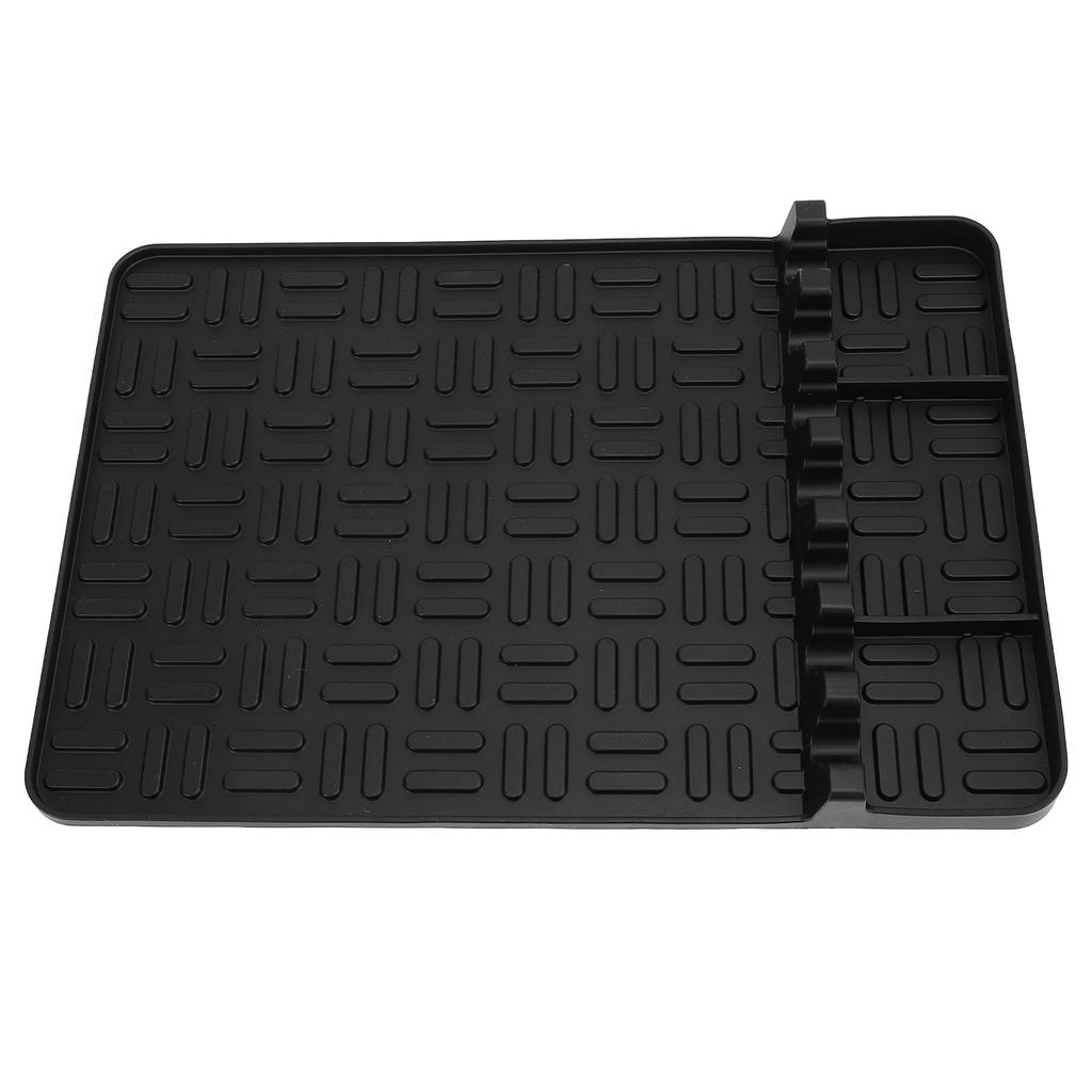 Silicone Griddle Tools Mat Heat Resistant Washable Reusable Soft Flexible Silicone Grill Side Shelf Mat for Baking Grilling Camping