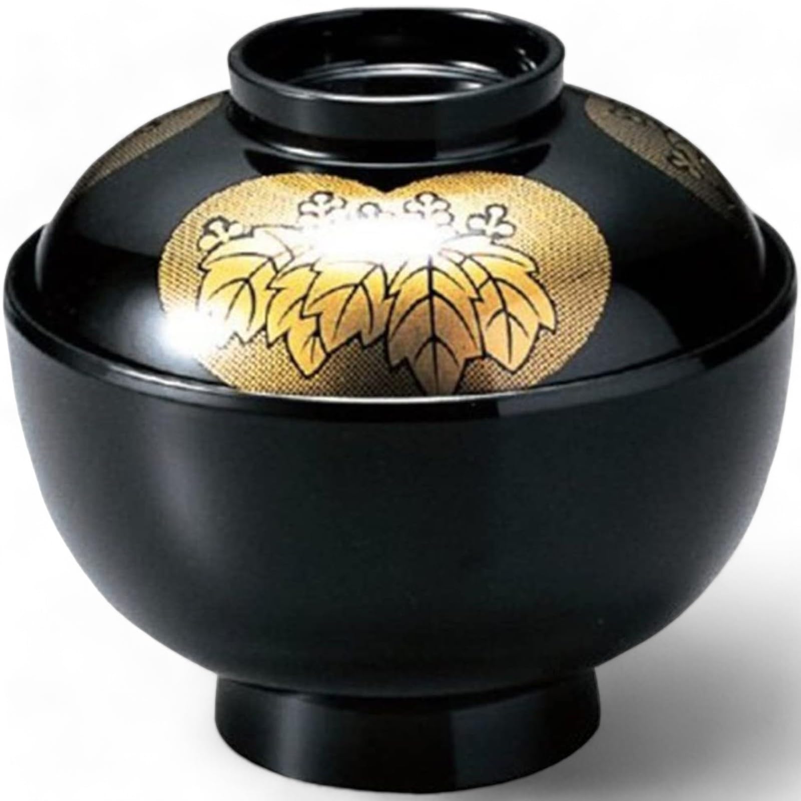 Miso Soup Sensai Paulownia x Made in Japan J-kitchens Bowl, 3.7-inch Bowl, Wood, 11.1cm 9.9cm,