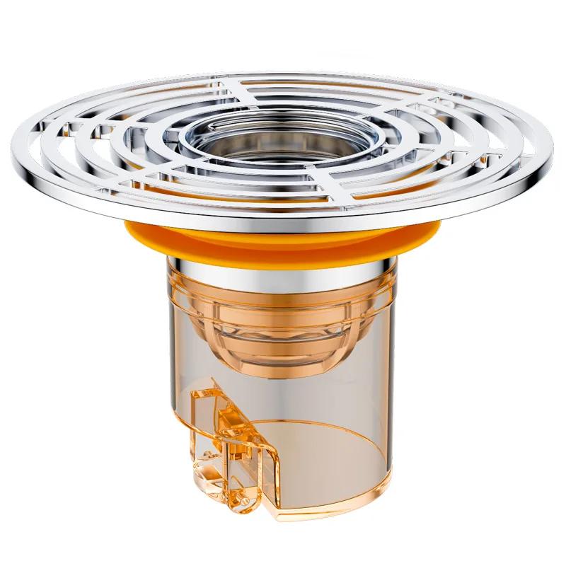 Magnetic Self-Closing Anti-odor Floor Drain Core Insect Proof Floor Strainer Cover Deodorant Bathroom Toilet Sewer Shower Drain
