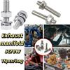 High Strength Exhaust Manifold Bolt Engine Replacement Hardware  Vehicle Maintenance