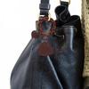 Keychain Pendant Chain Faux Leather Heart Pendant Stainless Portable Shoulder Bag Handbag Decoration Pendant Keyring Holiday Gift