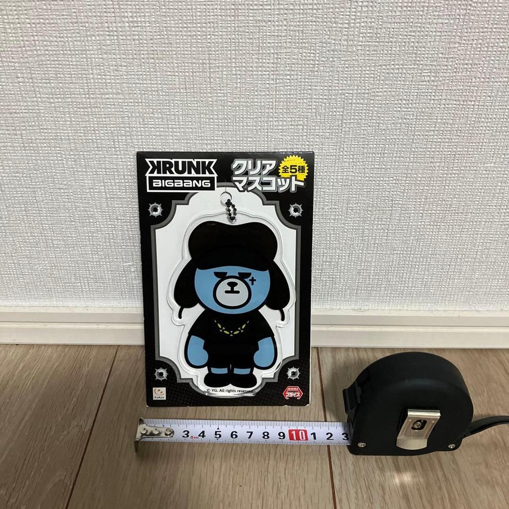 [USED] G-DRAGON KRUNK BIGBANG Clear Mascot