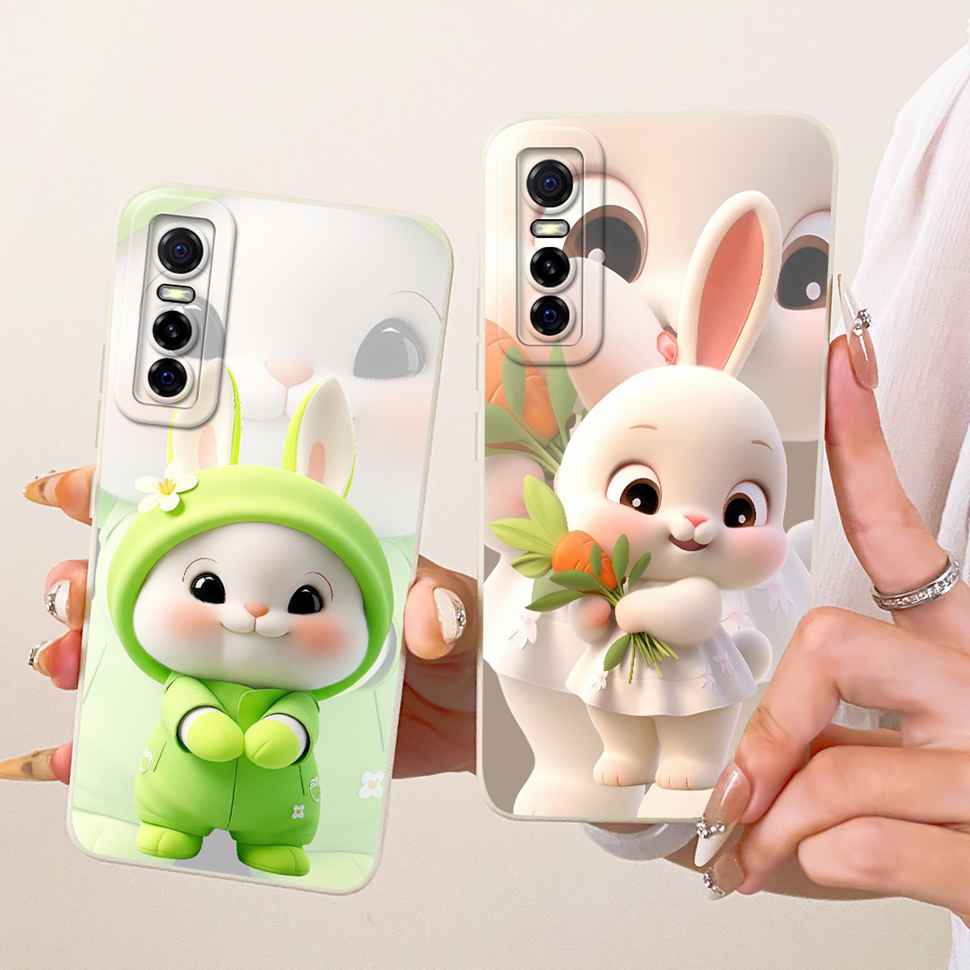 Einfaches Design Print Für vivo Y73s 5G V2031A Hülle Silikon Rückseite Für Vivo Y73S Y 73s 5G 6.44" Stoßfeste Handyhüllen Bumper