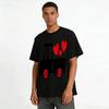 Love Balloon Truck Print Casual T-Shirt Unisex Style Pure cotton T-shirt