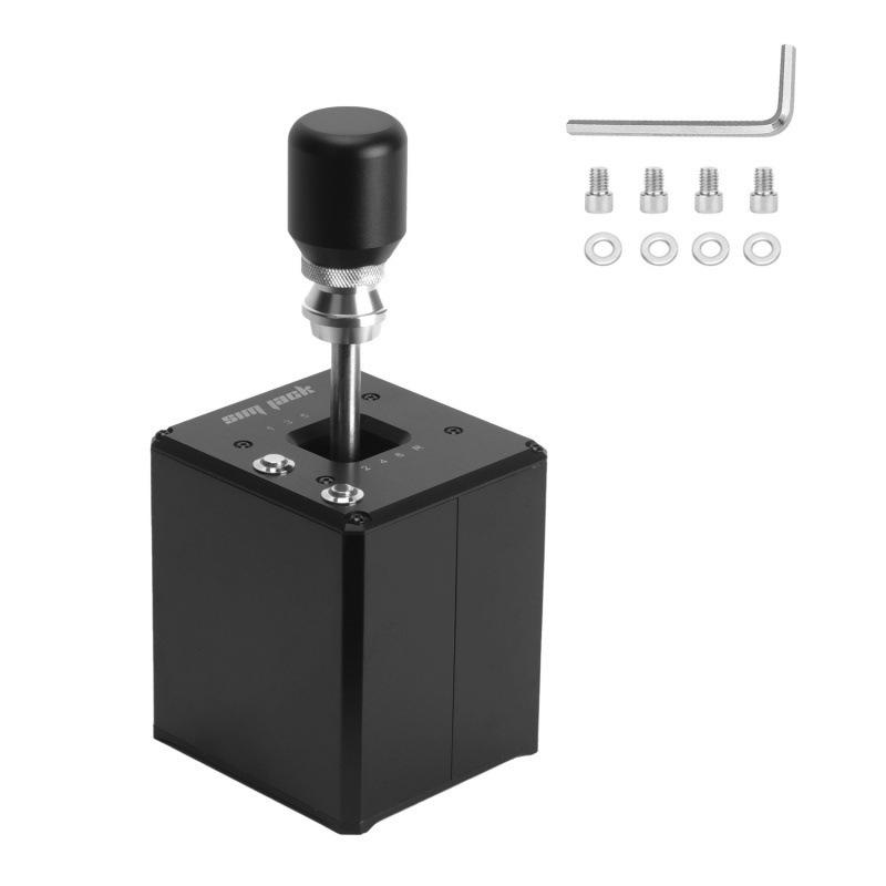 9SIM JACK Sim Racing H Gear: Compatible with Logitech G27, Thrustmaster, and Fanatec Shifters.