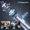 Inspection Borescope 360° Steering Industrial Endoscope Camera 8mm 5"IPS Screen Single&Dual Lens 1080P For Car Engine Pip