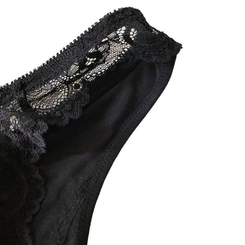 Women's Front-Closure Lace Breathable Push-Up Bra