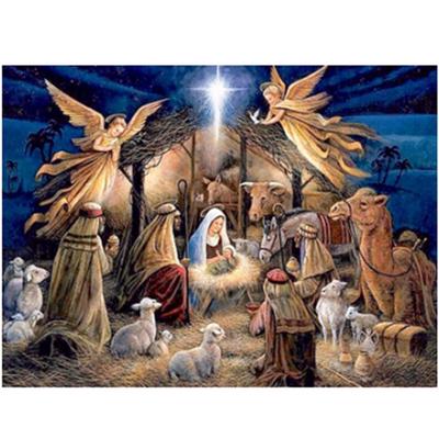 Volle 5D Diy Diamant Malerei Religiöse Engel Mosaik Stickerei Kreuz Stich Home Decor Handgemachtes Geschenk