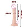 Sex Machine Attachment ROUGH BEAST 9.65" Black/Flesh Dildo for Sex Machine Vac-u-lock Love Machine Attachment Anal Plug Adult Sex Toys