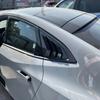 For Changan UNIV UNI-V   2024 ABS Carbonfiber Black Car Side Window Triangle  Rear Spoiler Wing Cover Trim  Accessories