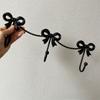 Iron Material Decorative Hangers Sturdy Metal Wall Hook Modern Minimalist Hooks  Bathroom