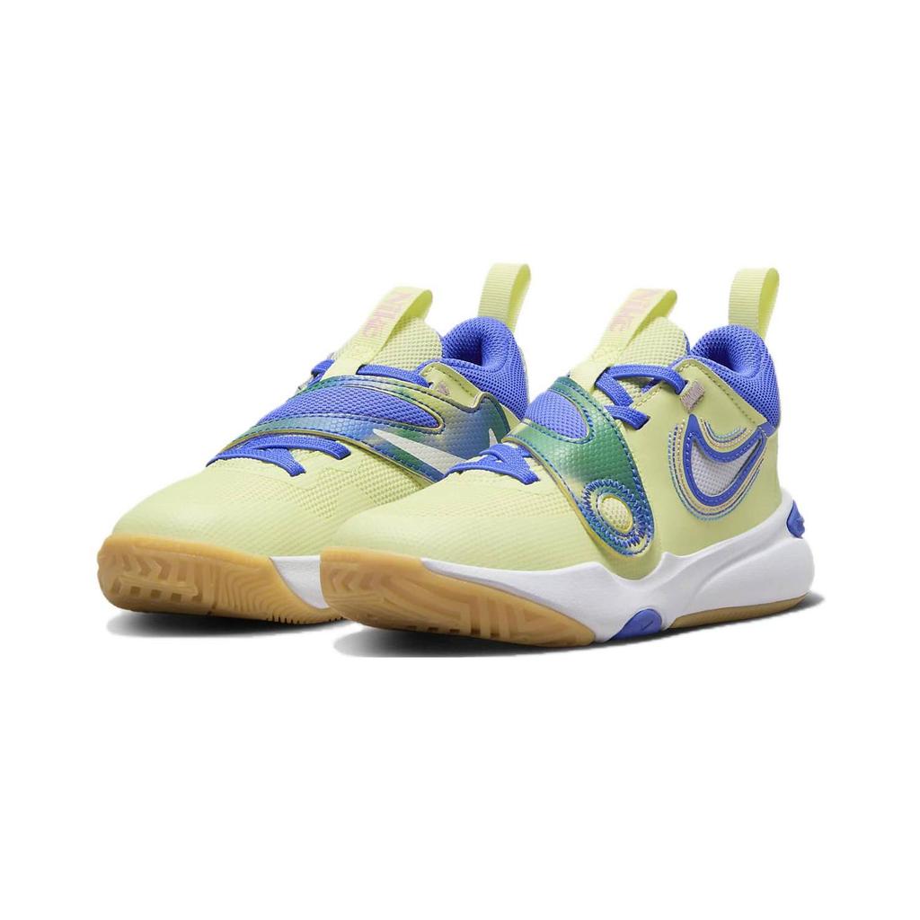 Nike Team Hustle D11 SE PS 'Luminous Green Ultramarine' FN6677-300