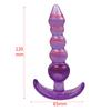 Women Men Silicone Orgasm Anal Beads Balls Butt Plug Ring Play Adult Sex