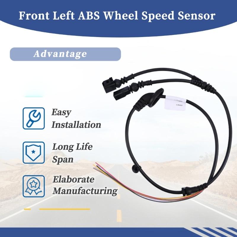 Universal Precise Automotive ABS Sensor Wiring Harness Ensures Accurate Speed Data Transmission Across Models 1K0927903R