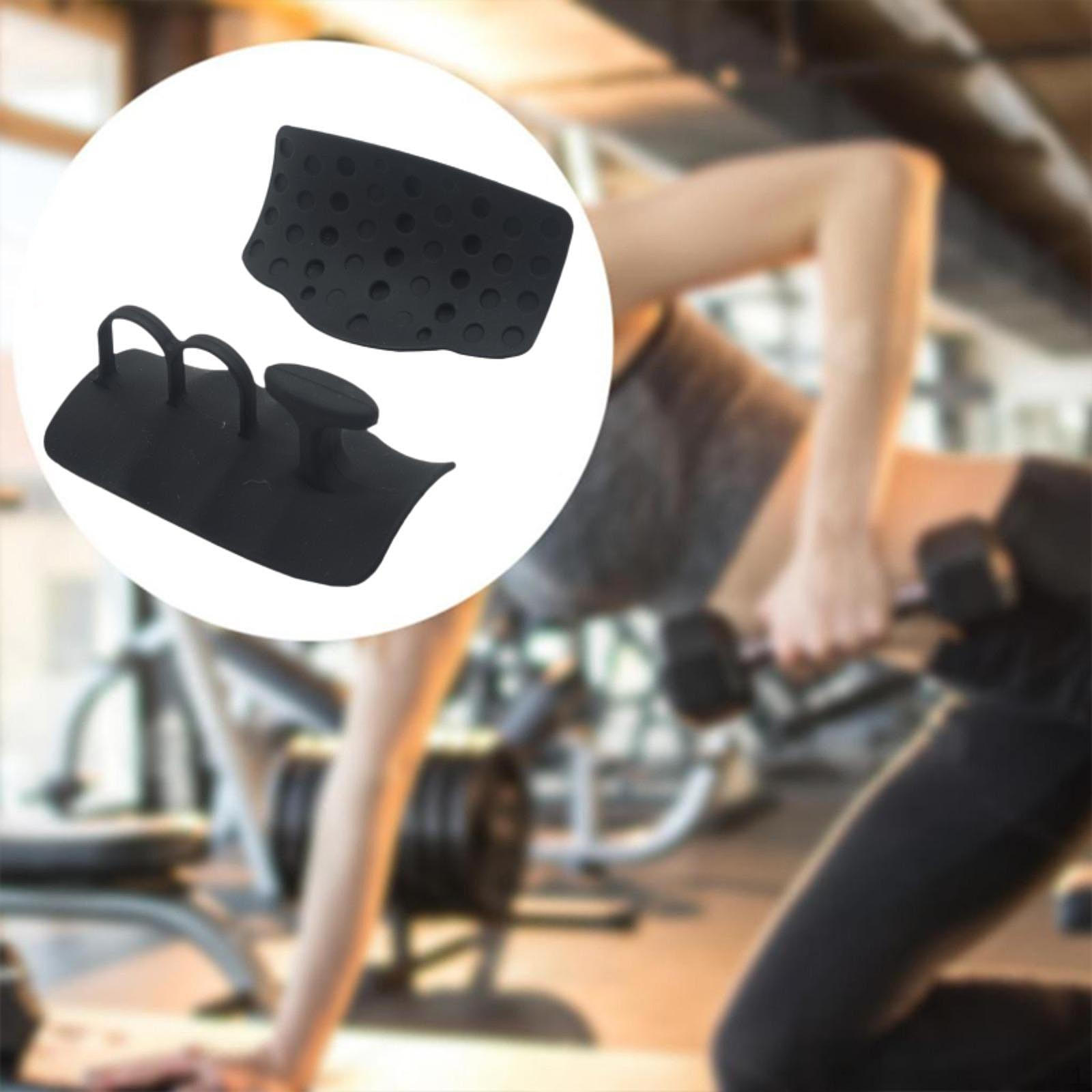 

1 Pair of Gym Silicone Weight Lifting Gymnasium сірий колір