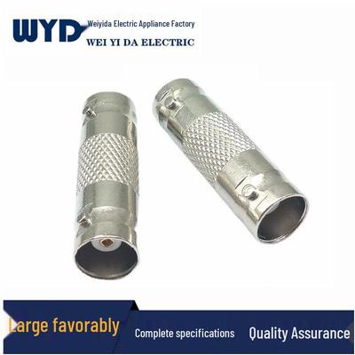 BNC Female-to-Female Straight-Through Adapter Connector (Q9 Head)