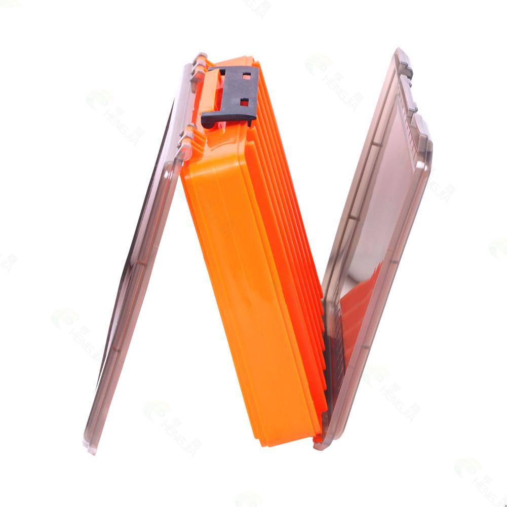 Lure  Bait  Storage  Box Double-sided 14  Fishing Gear Accessories Multifunctional Beads Earrings Necklace Storage Containers