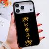 Ancient Egyptian Hieroglyphic Phone Case For IPhone 17 Pro Max 16 Pro Max 15 14 13 11 12 Mini Xs X Xr 7 8 Plus Se Color Silver C