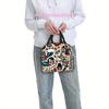 1pc, Tattoo Flash Art Design Collection Printed Thermal Bag, Insulation Bag, Insulated Bag. Not for Food Contact. Suitable for H