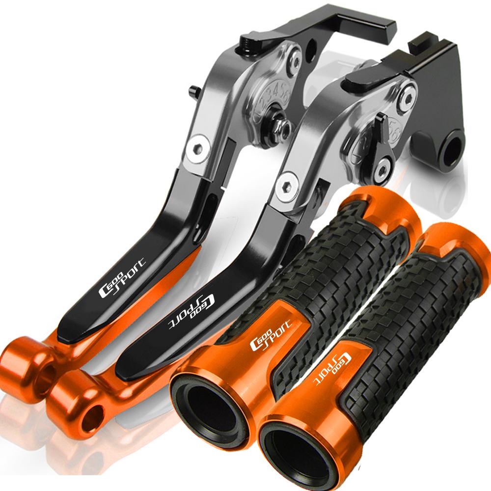 For BMW C600SPORT C 600 SPORT 2011-2015 Motorcycle Adjustable C600 SPORT Brake Clutch Levers Handlebar Handle Bar Grips