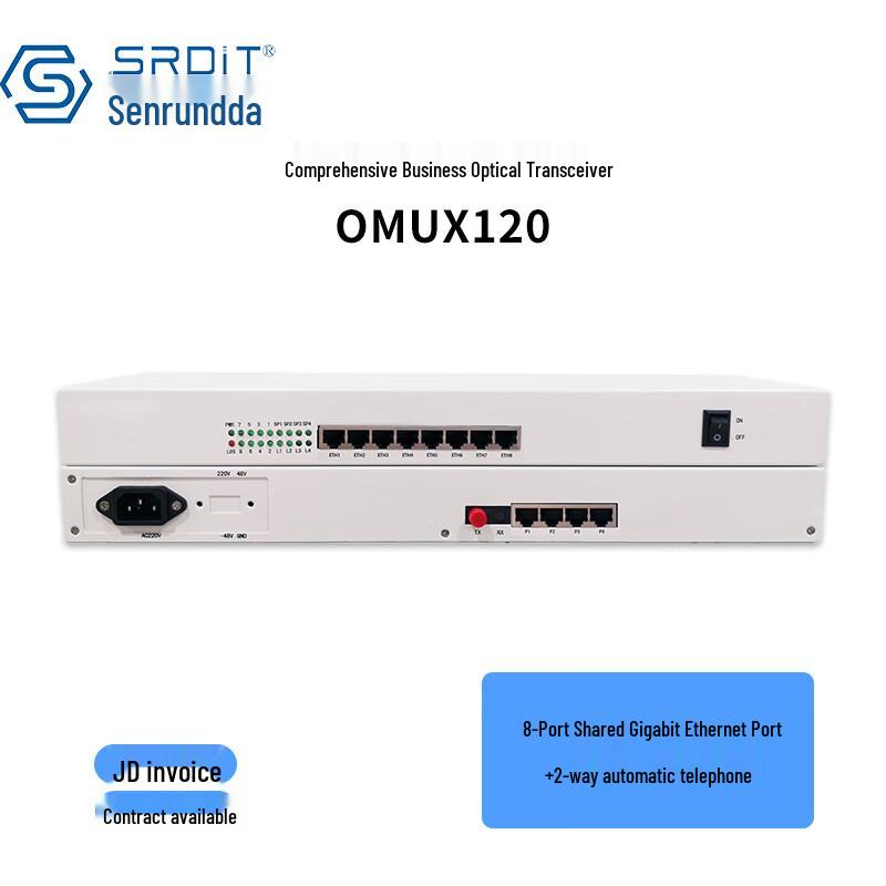 

SRDIT OMUX120 Integrated Service Optical Multiplexer