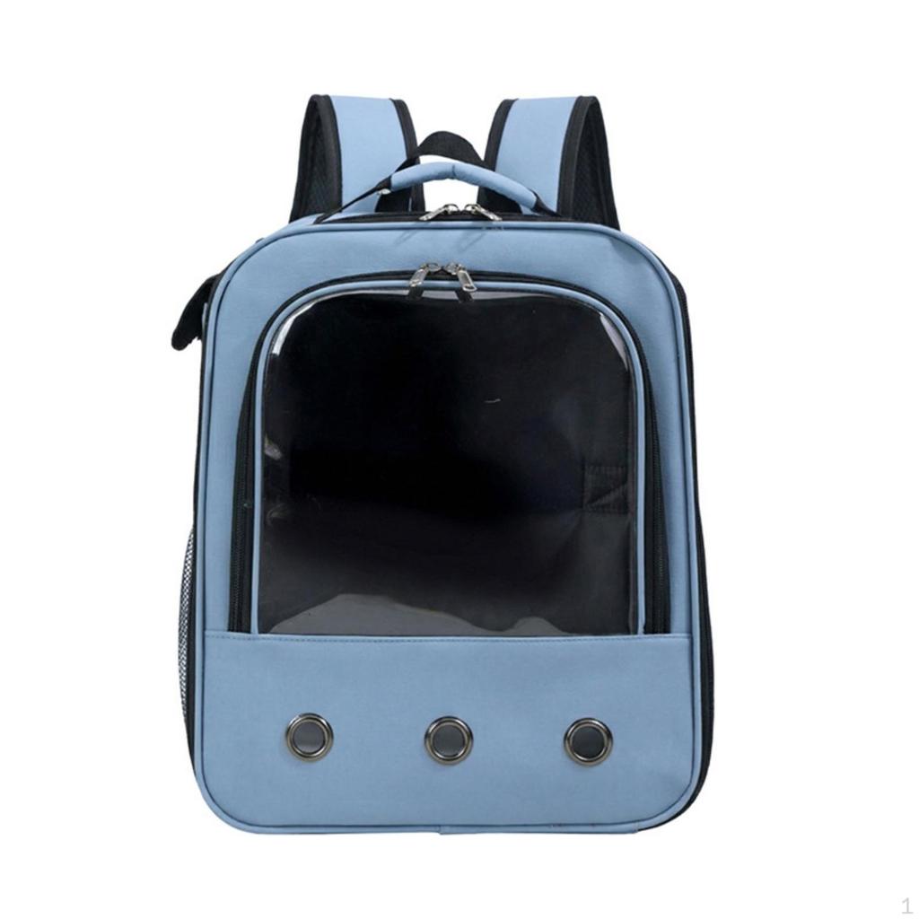 Pet Carrier Backpack with Window Ventilated Cat Breathable for Cats, Small Dogs, Travel,