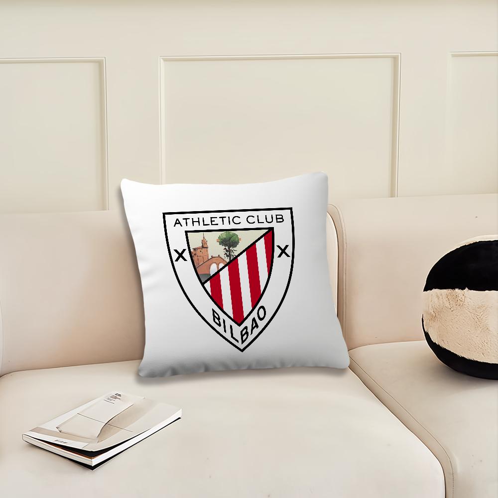 A-Athletic Club Football Cushion Cover Cushion Room Bedroom Headboard Sofa Living Backrest Nap Time Pillow Case