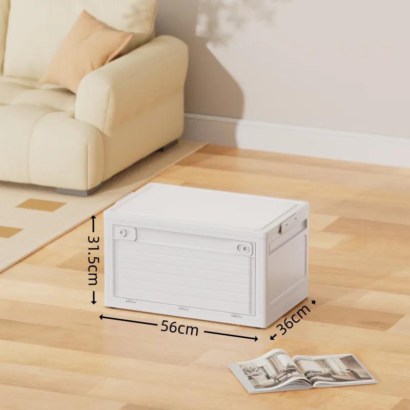 Storage Box Household Clothes Children's Toys Organizing Box Large Capacity Storage Box Folding Storage Box Plastic Locker