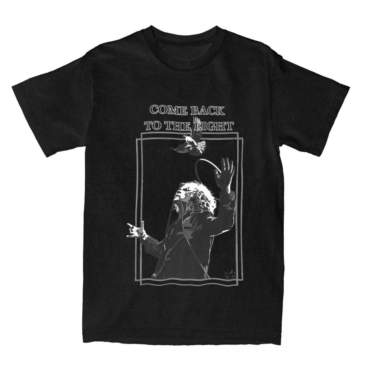 

The GazettE RUKI COME BACK TO THE LIGHT Мерч Футболка Мужская Женская рок-музыка Crazy Pure Cotton Всесезонная одежда XXXXXL чёрный