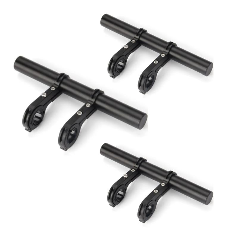 10/20/30CM Aluminum Alloy Bicycle Handlebar Extender Bike Front Light Bracket Lamp Flashlight Bracket Accessories