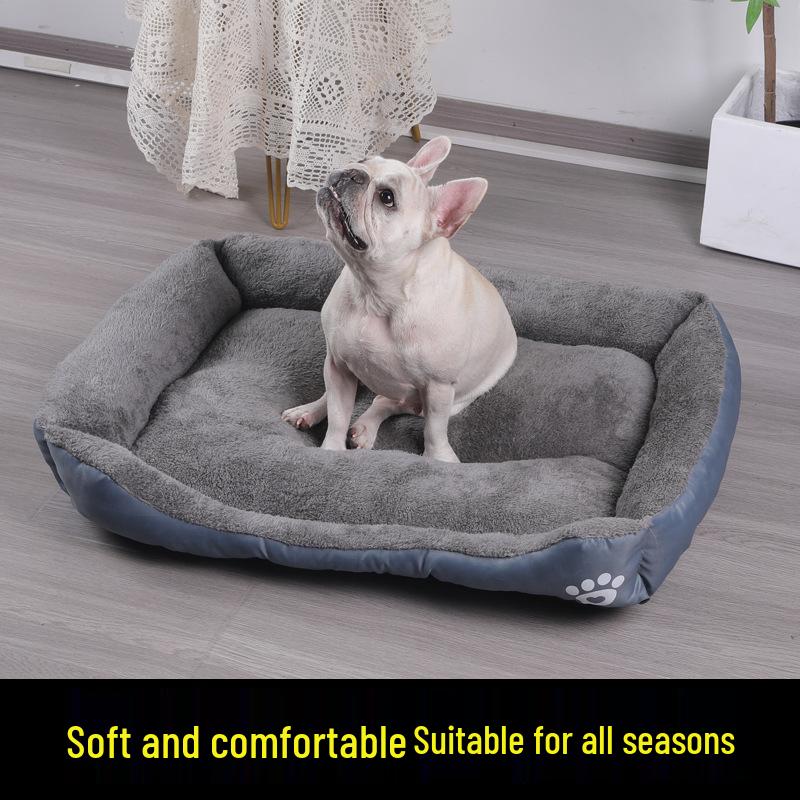 Cztery Pory Roku Kolorowe Legowisko dla Psa - Uniwersalna Mata dla Zwierząt Małych Ras