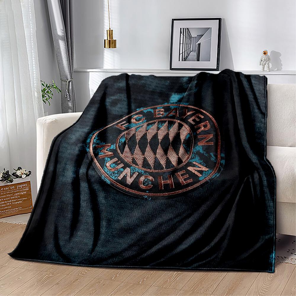 Bayern Munich Blanket Durable Comfort Great for Chair Bed Sofa Four Seasons Universal Digital Print Suitable for Gifting Relatives and Friends