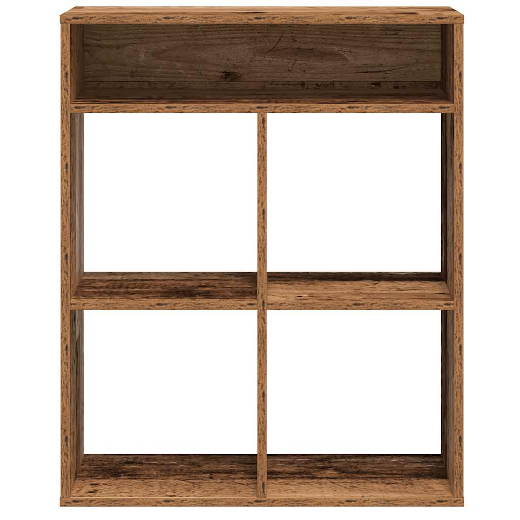 Bookshelf Vintage Wood Look 66 x 31 x 80 cm Engineered Wood