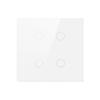Zigbee Smart Glass Switch, Brazil Standard, Alexa-Compatible Wireless Touch Control, Zero Fire Version