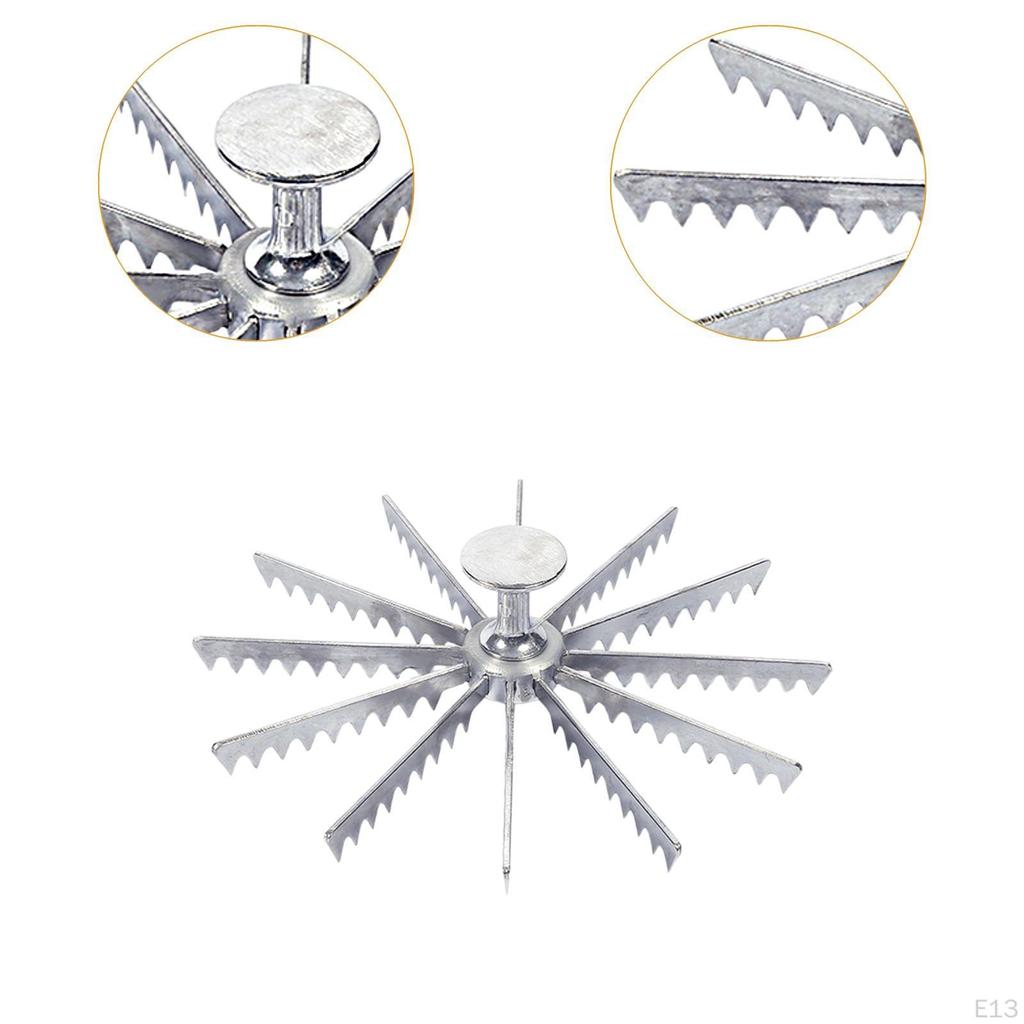 Pie Divider Easy to Use with Handles Cutter for Home Restaurant Domestic 5 Slices