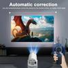 HY300 Projector Android 11.0 120ANSI Native 720P Support 4K Decode Video Auto Correction Mini Portable Projector,  Perfect Gift