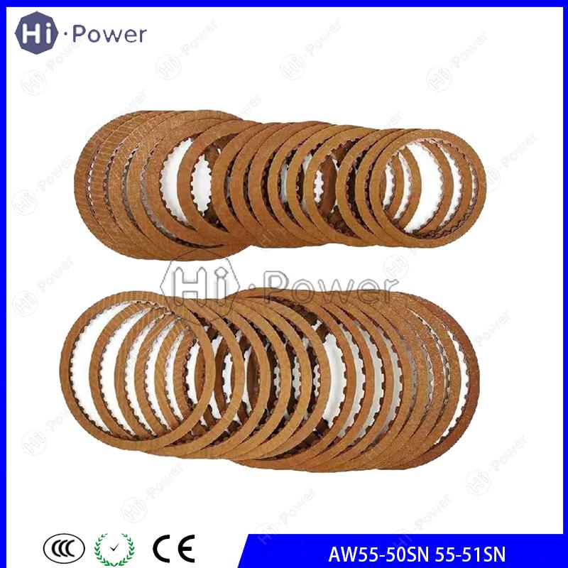 AF23 AF33 55-50SN 55-51SN Auto Transmission Clutch Friction Plate For Volvo Opel Car Gearbox Disc Kit AW55-50SN AW55-51SN