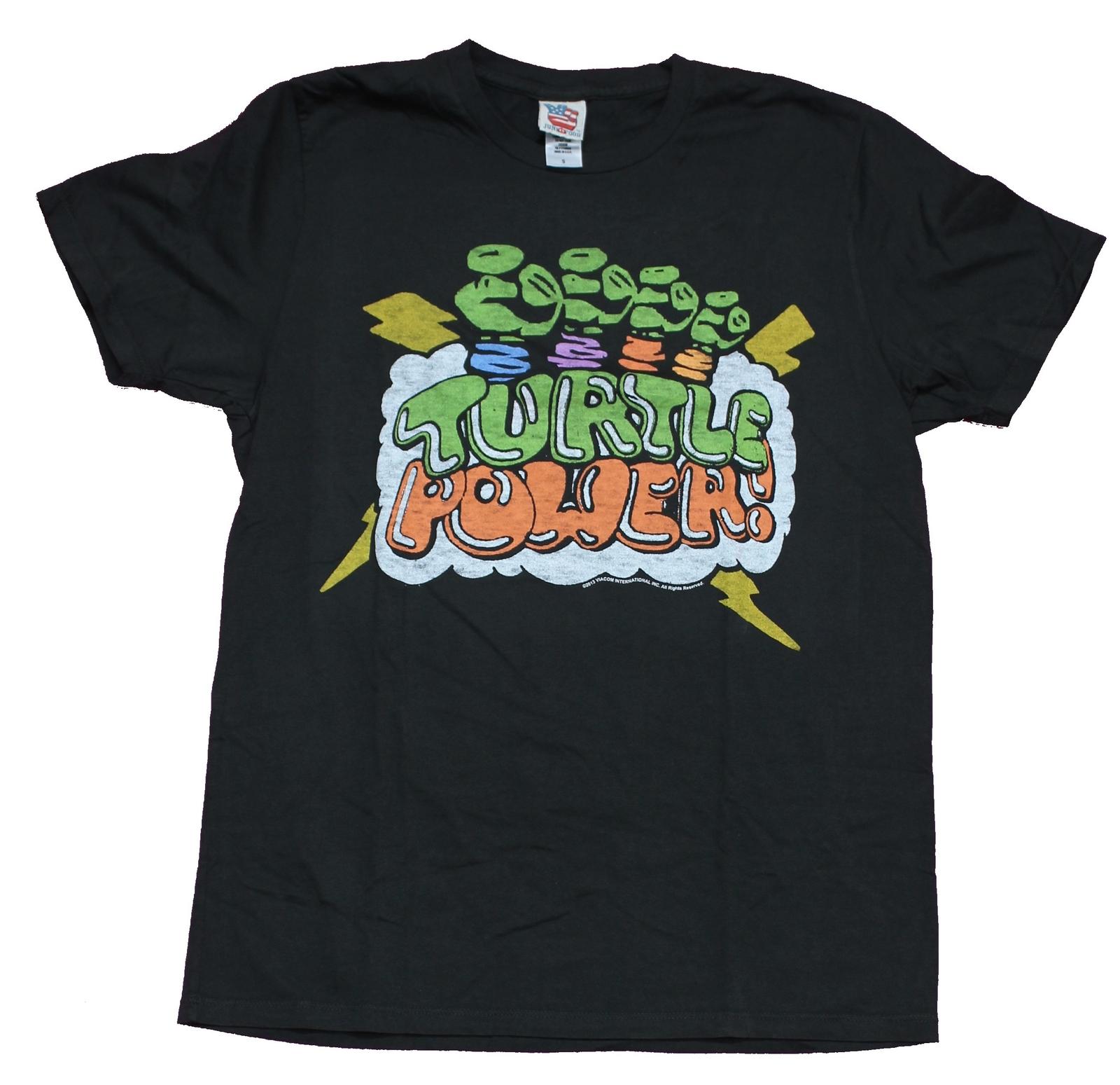 Teenage Mutant Ninja Turtles Mens T-shirt TMNT Turtle Power M