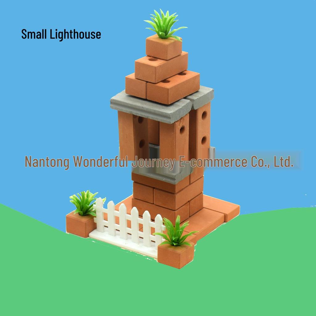 Little Bricklayer DIY Cement House Building Blocks - Educational Toy for Children
