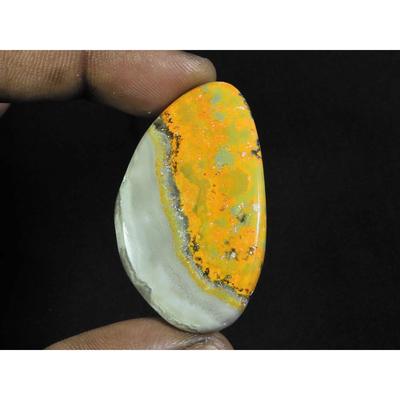 26X45X06MM Natürlicher Hummelbiene Jaspis Fancy Cabochon Lose Edelstein 64 Karat. D-108