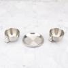 Heat Resistant Coffee Mug Stainless Steel Tea Mug Luxury Cup Saucer Set  Household Coffee
