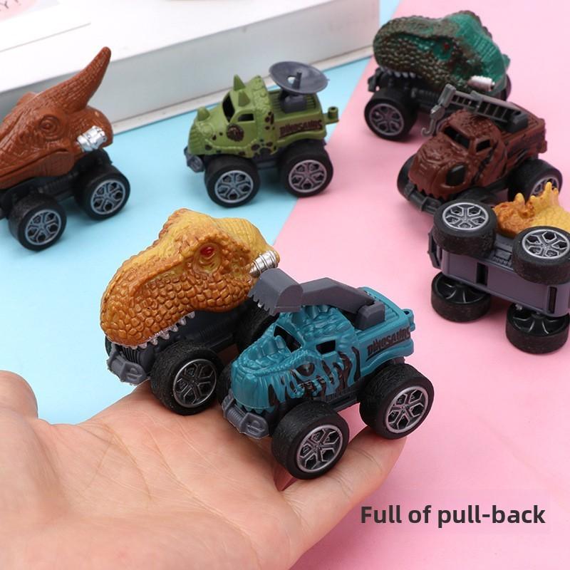 Bulldozer Engineering Dinosaur Inertia Toy Vehicle For Kids Play And Gift Use