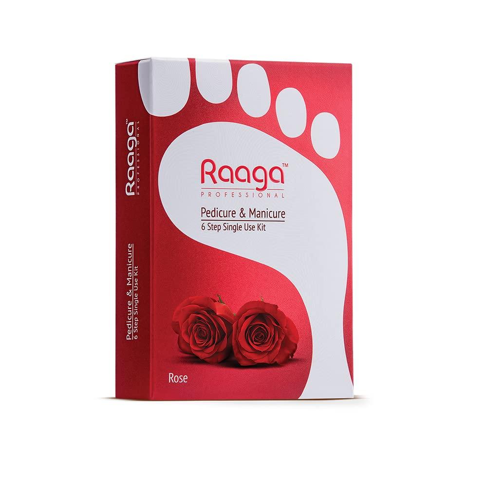 

Raaga Professional Rose Manicure Pedicure Kit 63 g Hand Foot Spa Care