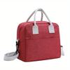 Portable Lunch Bag Cooler Tote Hangbag Picnic Insulated Box Canvas Thermal Food Container Men Women Kids Travel Lunchbox