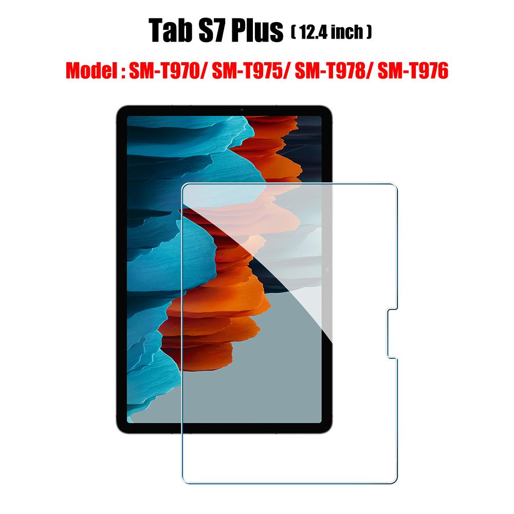1pcs 9H Tempered Glass Screen Protector For Samsung Galaxy Tab A8 A9 Plus S6 Lite S7 S8 S9 FE Tablet Accessories Protective Film